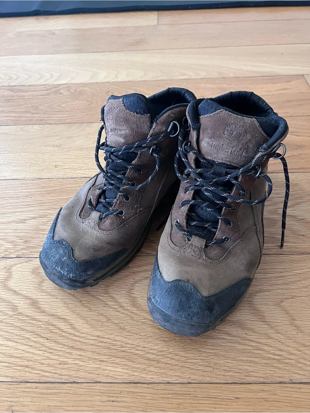 Timberland Brown Leather Hiking Boots